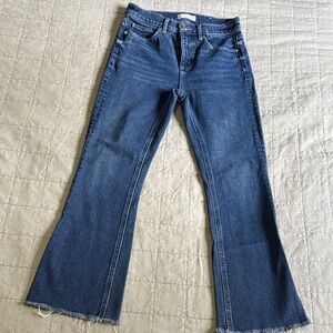 Women's Crop Flare Jeans